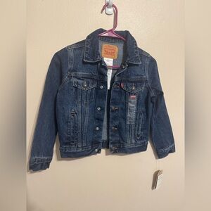 New With Tag- Levi’s Children’s Denim Jacket Size 7
